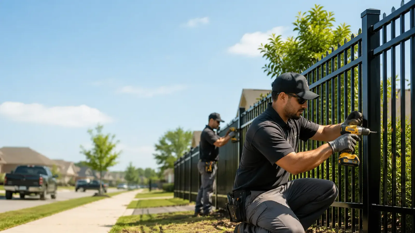 Metal Fence Installation in Knoxville, MD